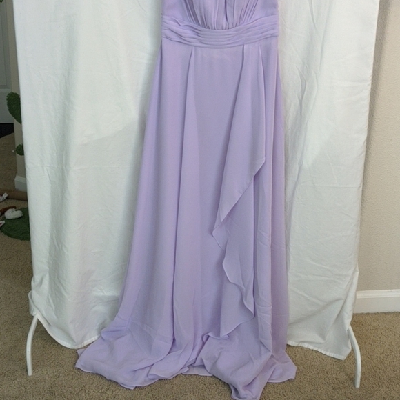 Bridesmaid full length sleeveless formal dress - Picture 2 of 8